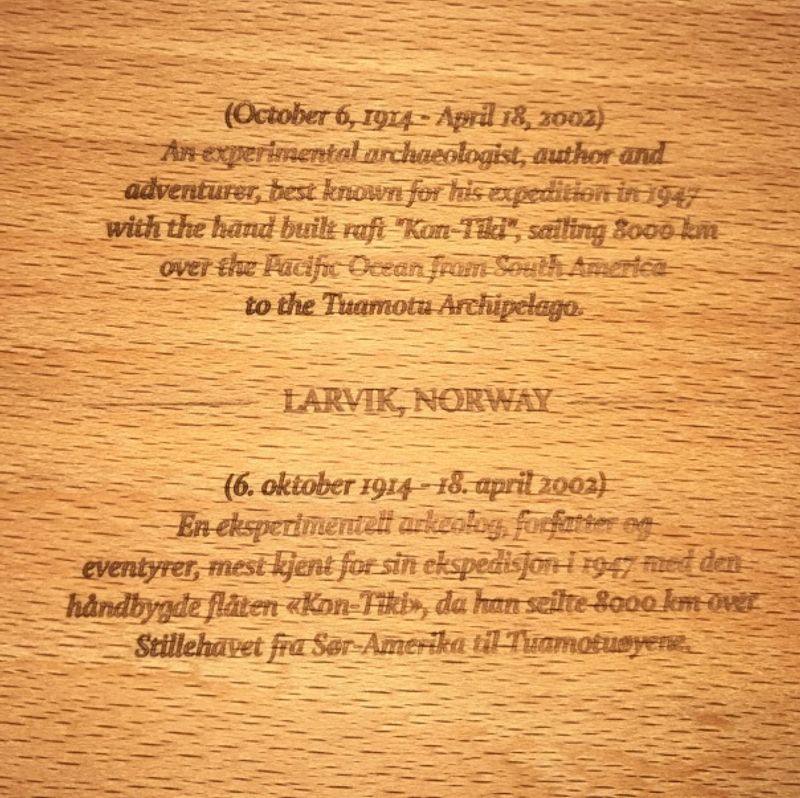 Spisebrikke Thor Heyerdahl