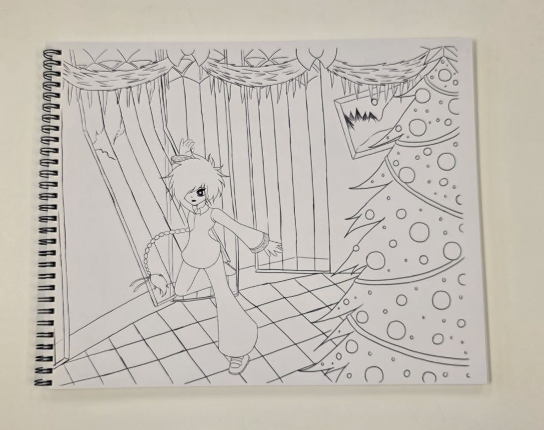 Fargeleggingsbok Emma